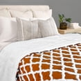 thumbnail image 2 of kibhous 84''X90'' Queen Size Electric Heated Blanket -with 6 Heating Levels , 20-Hour Selectable Auto Shut-Off (Orange), 2 of 8