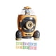 thumbnail image 4 of Banco para niños, cajero automático portátil para el desarrollo temprano, tarro automático para cumpleaños, niños y bebés Naranja, 4 of 9