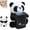 Panda, variant on Cute Bear Tissue Holder and Trash Can, Cute Plush 2 in 1 Car Tissue Box and Trash Can Teddy Bear Tissue Box Plush Animals Cute Holder Plushie Multifunctional Organizer Creative Accessories for Women