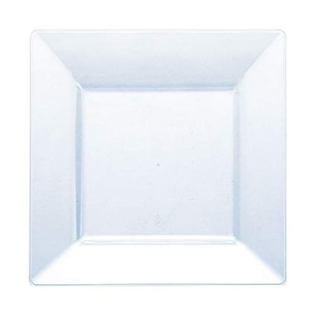 

Square Plastic Pastry Plate - 4.5 | Clear | Pack of 20