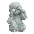 thumbnail image 1 of Estatua del Niño Buda, figura decorativa de monje para jardín zen, escultura de monje zen A-no ver, 1 of 8