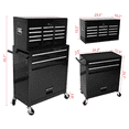 thumbnail image 4 of ARTMAN 2-IN-1 High Capacity 8-DrawerTool Box, Rolling Storage Tool Chest Cabinet with Wheels and Drawers for Garage Workshop Warehouse, 4 of 16