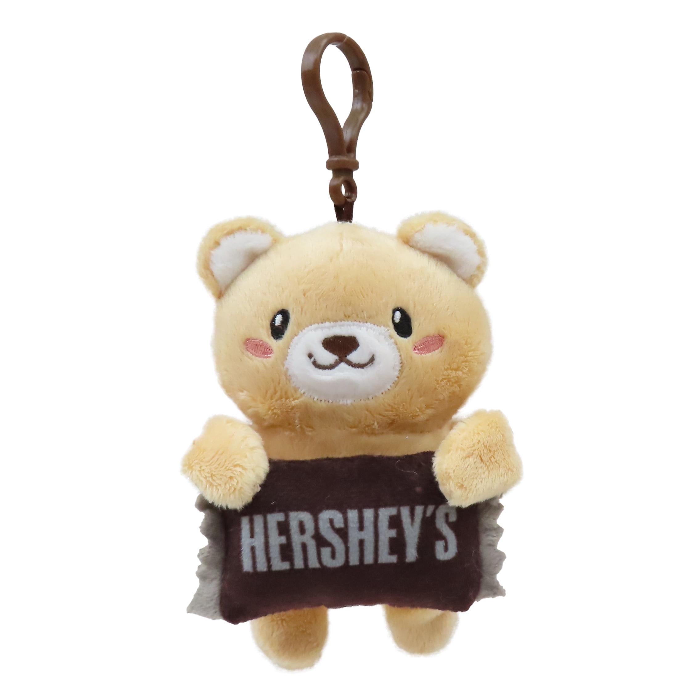 5 inch Hershey Backpack Clips Plush, 3+ (Styles May Vary)