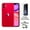 Red, variant on Pre-Owned Apple iPhone 11 (Fully Unlocked) 64GB Black (A2111) & Pre-Installed Tempered Glass