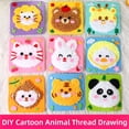thumbnail image 7 of BESTSKY 2026 New Diy Embroidery Doll Set for Kids-Cartoon Animal Sewing Arts and Crafts Kit with Felt,Yarn&Safety Tools Learn to Sew Educational Toy for Girls&Boys Ages 3 Easter,Birthday Gift, 7 of 7