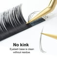 thumbnail image 4 of NAGARAKU Eyelash Extensions Individual Lashes 0.15mm J curl 7-15mm Mix Tray Classic Matte Black Natural Faux Mink 16 rows, 4 of 9