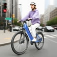 thumbnail image 6 of ZNH 750w Electric Bike for Adult,26'' Electric Commutter Bike w 48v 13ah Removable Battery,City Ebike for Women and Older,Up to 20mph,UL2849,7-Speed，Blue, 6 of 12