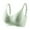 Green, variant on Women's Seamless Wireless Push-Up Bra Backless Lingerie Soft Comfortable Support Nylon Everyday Wear Beautiful Back Bralette with Mesh Design