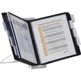 thumbnail image 3 of Durable Instaview20 Système de Référence de Bureau Extensible de Poche - Format Lettre 10 Panneaux Double Face - Bordures Noires, 3 of 9