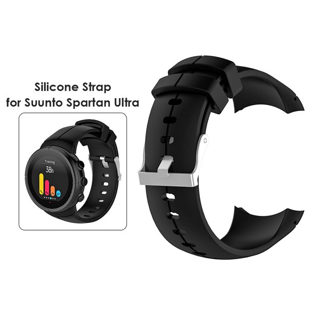 Peggybuy Silicone Band for Suunto Spartan Ultra Solid Color Strap