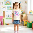 thumbnail image 2 of First Grade Shirt for Girls Trendy Floral Pennant Flag Back to School 1st Grade Girl Tee Natural Shirt Youth Large, 2 of 8