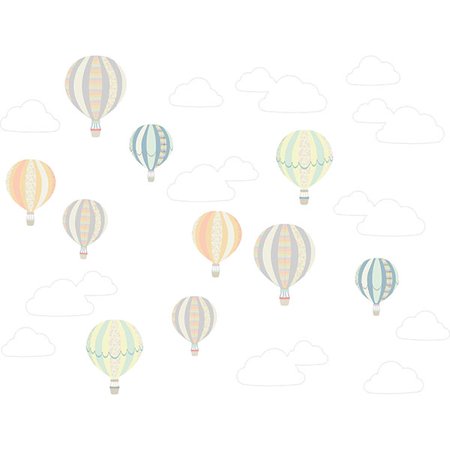 WallPops Up, Up and Away Wall Art Kit