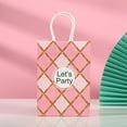 thumbnail image 1 of Party Supplies With Handle Birthday Party for Wedding Flower Love Kraft Paper Bag Gift Bag Let's Party Printed L 2, 1 of 8