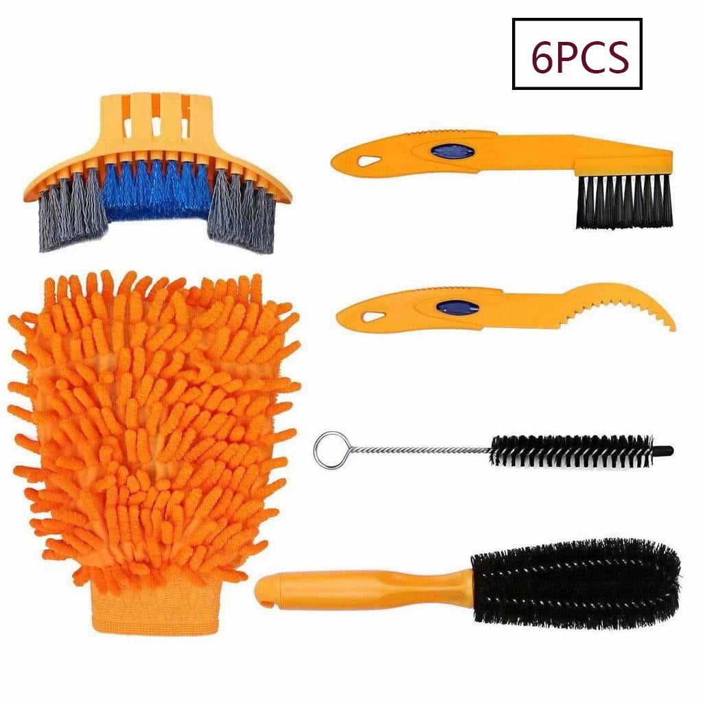 Bike Cleaning Tool Set Pcs Bicycle Clean Brush Kit For Bicycle