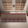 thumbnail image 2 of Colorful Geometric Striped Pattern Door Rugs,Washable Non Slip Door Mats Indoor,Decorative Door Mats,Entry Mat Indoor for Entrance,Bedroom,Kitchen,Bathroom,16"x47", 2 of 6