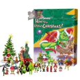 thumbnail image 3 of Calendario de Adviento de Navidad Nuevo Calendario de Adviento de Navidad Grinch Monstruo Verde Caja de 24 Piezas Calendario de Cuenta Regresiva Caja Sorpresa, 3 of 5
