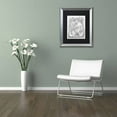 thumbnail image 3 of Trademark Fine Art "Zendoodles 25" Canvas Art by KCDoodleArt Black Matte, Silver Frame, 3 of 4