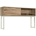 thumbnail image 1 of Sauder Portage Park Engineered Wood and Metal Computer Hutch in Kiln Acacia, 1 of 15