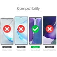 thumbnail image 3 of Tempered Glass For Galaxy Note 20 Screen Protector, 9H Tempered Glass, Ultrasonic Fingerprint Compatible,3D Curved, Full Glue, HD Clear for Samsung Galaxy Note 20 Glass Screen Protector, 3 of 3