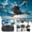 Black#165, variant on Fuebueo Drones for Kids Gifts for 10 Year Old Boys Foldable HD FPV Mini Drone with Batteries, One Key Take Off/Land, Altitude Hold, Headless Mode, 360°Flip, Gravity Control, Gestures Selfie
