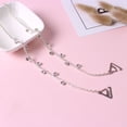 thumbnail image 4 of Eoperou 2 Pcs Bra Shoulder Straps Faux Pearl Cubic Zirconia Chain Non-slip Luxury Replacement Detachable Narrow Straps Bra Belts for Women, 4 of 8