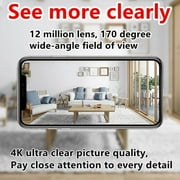 Wireless WiFi Security Camera Home Indoor Outdoor Camera House Cam 1080P Car Camaras Smart Home Camera Baby for Hous Home Office Outdoor Camera Mobile APP Remote Security Camera Nanny WiFi Camera