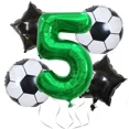 thumbnail image 1 of Helium Foil Football Balloons Birthday Party Decorations, Kids Number Ballon Soccer Party Supplies, Birthday Decorations For Boys Gong Bohan unisex, 1 of 2