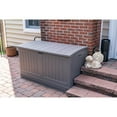 thumbnail image 4 of Suncast Outdoor Deck Box, 200 Gal Extra Large, Resin, Stoney - Patio Deck Box, 4 of 4