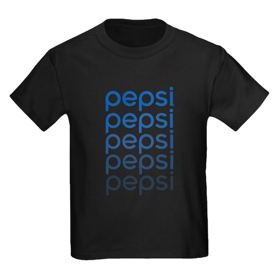 CafePress - Pepsi Fade Blue Kids T Shirt - Dark T-Shirt Kids XS-XL