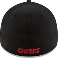 thumbnail image 4 of Gorra New Era NFL 39THIRTY Kansas City Chiefs negra M/L, 4 of 6