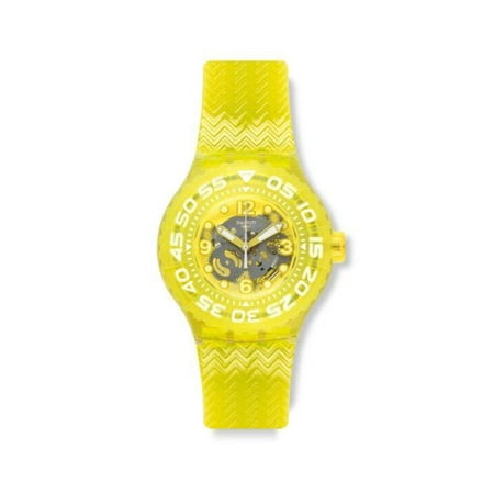 Swatch Lemon Profond Unisex Watch - Yellow