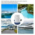 thumbnail image 4 of Bomba De Sentina De 3700 GPH, Bomba Sumergible Con Carcasa ABS, De Peso Ligero, Bote Para Estanques, Piscinas, Spas, Barcos RV, 4 of 7