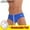 Blue, variant on UTSJKR Men's Swimming Trunks Briefs Low Waist with Removable Pad Swimwear Elastic Beach Shorts Boxers Underwear Black 12