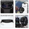 thumbnail image 6 of 2026 GPS Smart Watch for Men Women, Beidou Positioning, 1.43" 466*466 AMOLED, ChatGPT AI, HD Calls, 27g Ultra-Light, 300mAh, Multi-Sport Modes, Health Tracker, 6 of 11