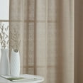 thumbnail image 4 of THD Mona Macrame Lace Sheer Rod Pocket Window Treatment Curtain Panels - Set of 2, 4 of 30