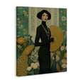 thumbnail image 2 of Stupell Industries Traditional Floral Velvet Reign Canvas Art, 16 x 20, by A Barefoot Stylist, 2 of 8