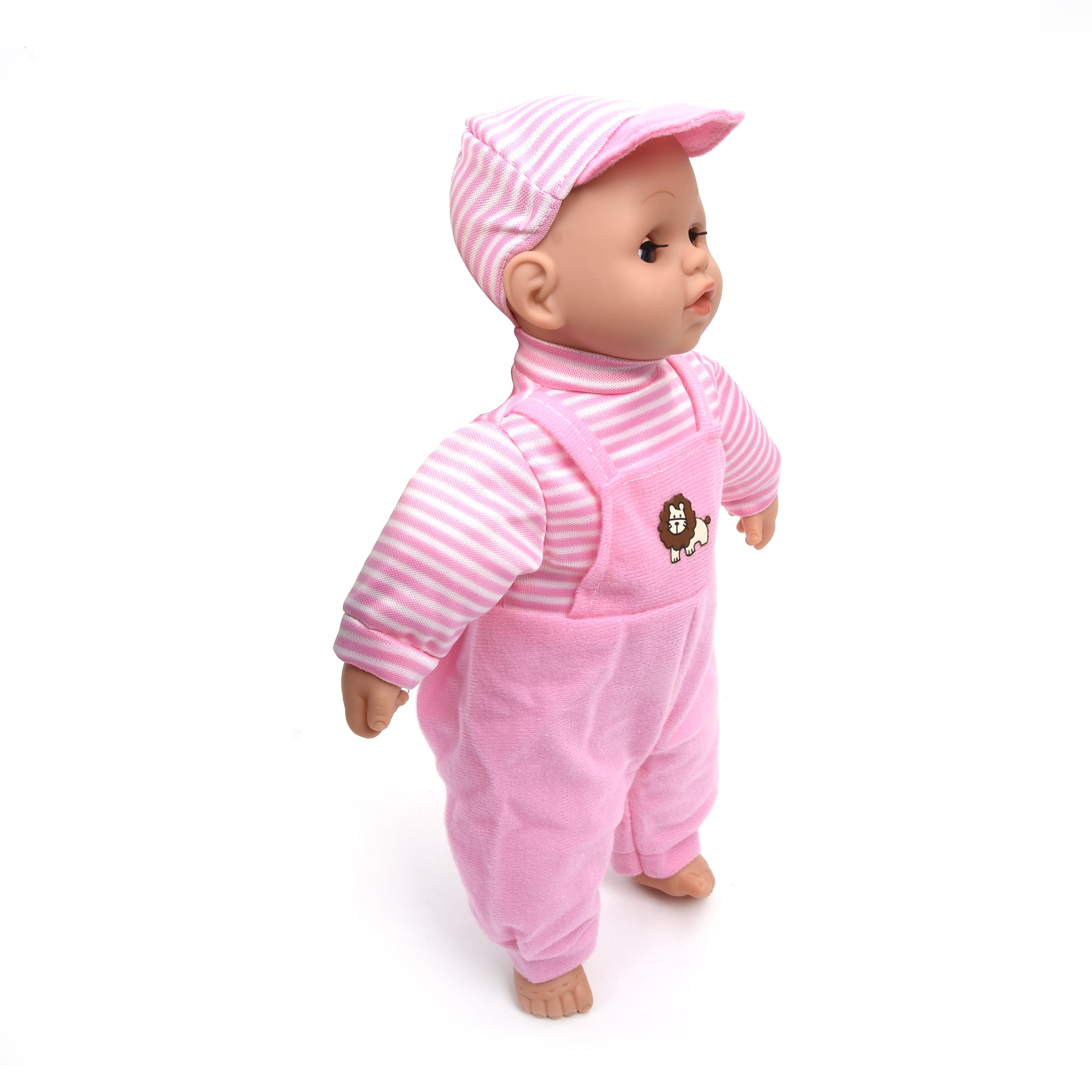 WonderPlay Baby Doll With 4 Sounds - Pink