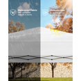 thumbnail image 2 of Carpa plegable resistente 3x3m para exterior y jardín - Fácil montaje, altura ajustable, protección solar - Incluye 4 bolsas de arena y bolsa de transporte - Perfecta para camping y fiestas, 2 of 6
