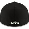 thumbnail image 4 of Men's New Era Black New York Jets Omaha Throwback Low Profile 59FIFTY Fitted Hat, 4 of 5