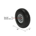 thumbnail image 6 of COSCO 10-Inch Flat-Free Replacement Wheel for Hand Trucks, 2-pack, 6 of 6