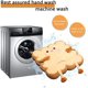 thumbnail image 5 of almohada de felpa con forma de pan, expresión facial, pan tostado suave, comida, sofá, cojín, muñeco de peluche, juguete para niños, adultos, regalo, hogar, cama, decoración de la habitación, 5 of 5