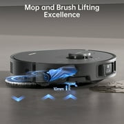 Dreame X40 Ultra Robot Vacuum, Removable & Liftable Mop, 12000Pa Suction, 158°F Mop Self Cleaning