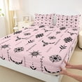 thumbnail image 3 of Homewish Boho bull skull Full Sheet Set (4-Piece) bohemian exotic style Decor For Boys Kids, 3 of 7