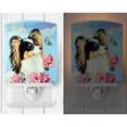 thumbnail image 2 of Caroline's Treasures 7242CNL Papillon Ceramic Night Light, 6x4x3", multicolor, 2 of 2