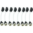 thumbnail image 1 of GU10 Ceramic Socket Adapters with Cable Connector for Recessed Lighting, 1 of 5