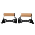 thumbnail image 2 of Barras De Flexión De Madera, Evitan Resbalones Manijas Ergonómicas De Flexión Patas De Acero Para Fitness Para Calistenia, 2 of 7