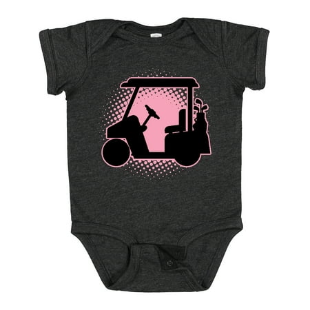 

Inktastic Golfing Girls Golf Cart Girls Baby Bodysuit