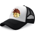 thumbnail image 1 of Sombrero ROBLOX con visera de dibujos animados para hombre y mujer, gorra de béisbol con visera, informal, transpirable, Verano, 1 of 4