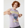thumbnail image 2 of Lilo & Stitch Boys Surf Team Graphic Muscle Tank Top, Sizes 4-18, 2 of 7