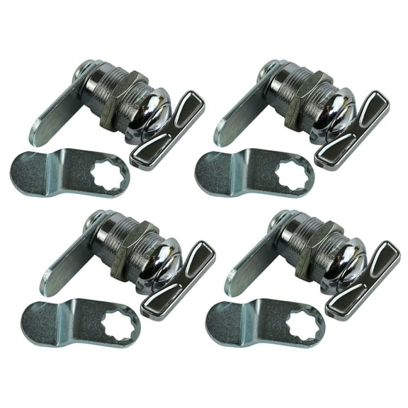 RV 7/8” Thumb Turn Compartment Door Latch-4 Pack